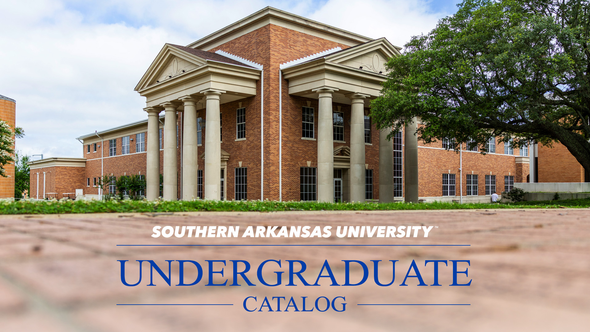 Man riding a mule, carrying the SAU flag